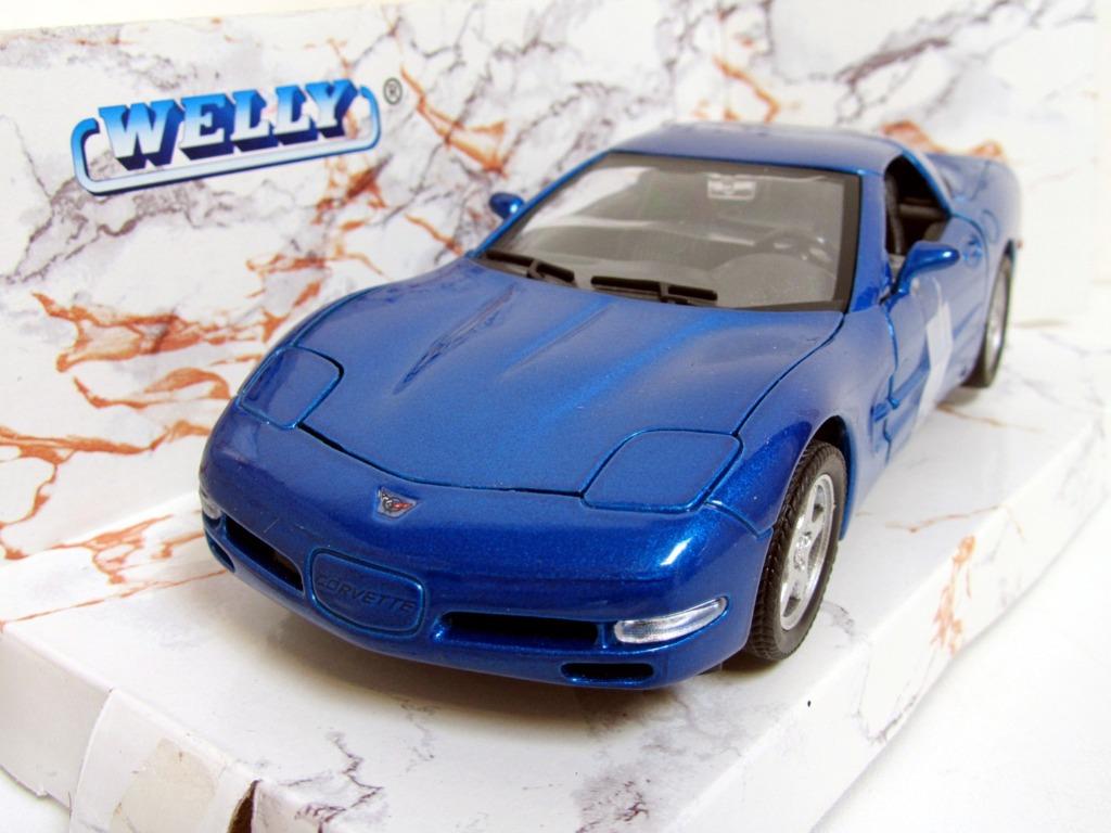 1999 Chevrolet Corvette (1:24) Welly, Enlèvement ou Envoi, Neuf