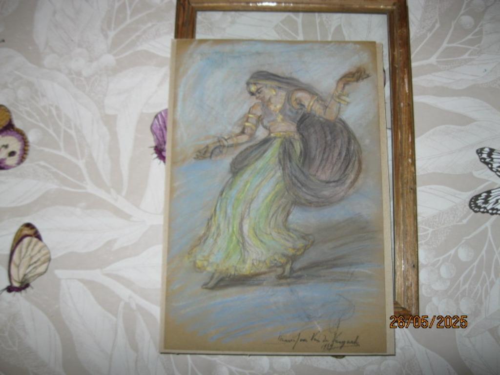 Marie-Jose van de Vegaete (pastel), Enlèvement