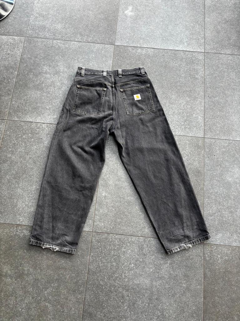 Pantalon jeans noir marque carhartt, Enlèvement ou Envoi, Comme neuf, Noir