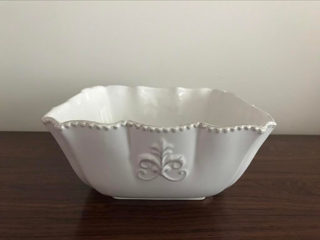 Pomax home collection schaal kom landelijk 22x 22 x 10 cm h, Huis en Inrichting, Keuken | Servies, Ophalen of Verzenden