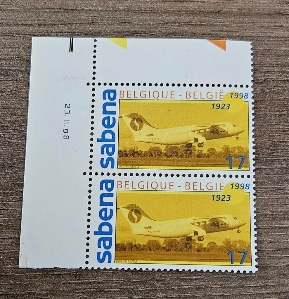 Postzegels belgië sabena, Postzegels en Munten, Postzegels | Europa | België, Ophalen