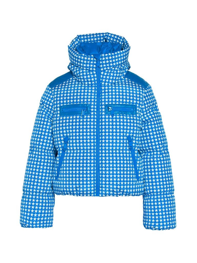 Goldbergh down jacket Star Print - electric blue, Enlèvement ou Envoi, Neuf, Taille 38/40 (M)
