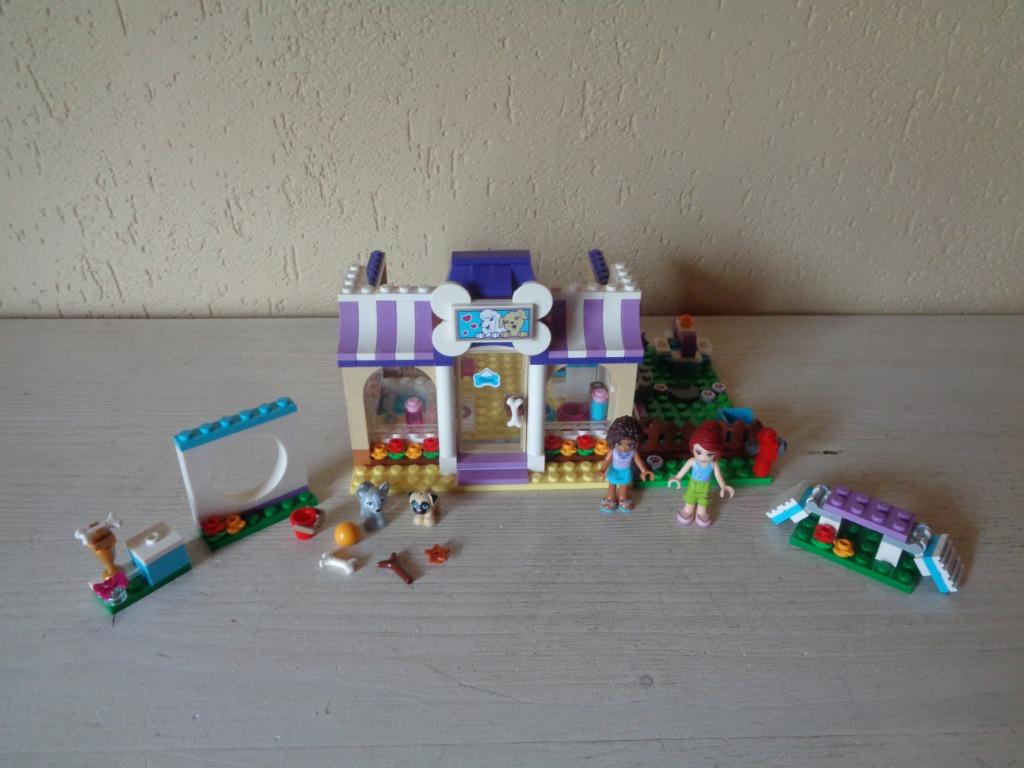LEGO Friends Heartlake puppy dagverblijf - 41124, Enlèvement ou Envoi, Utilisé, Ensemble complet, Lego