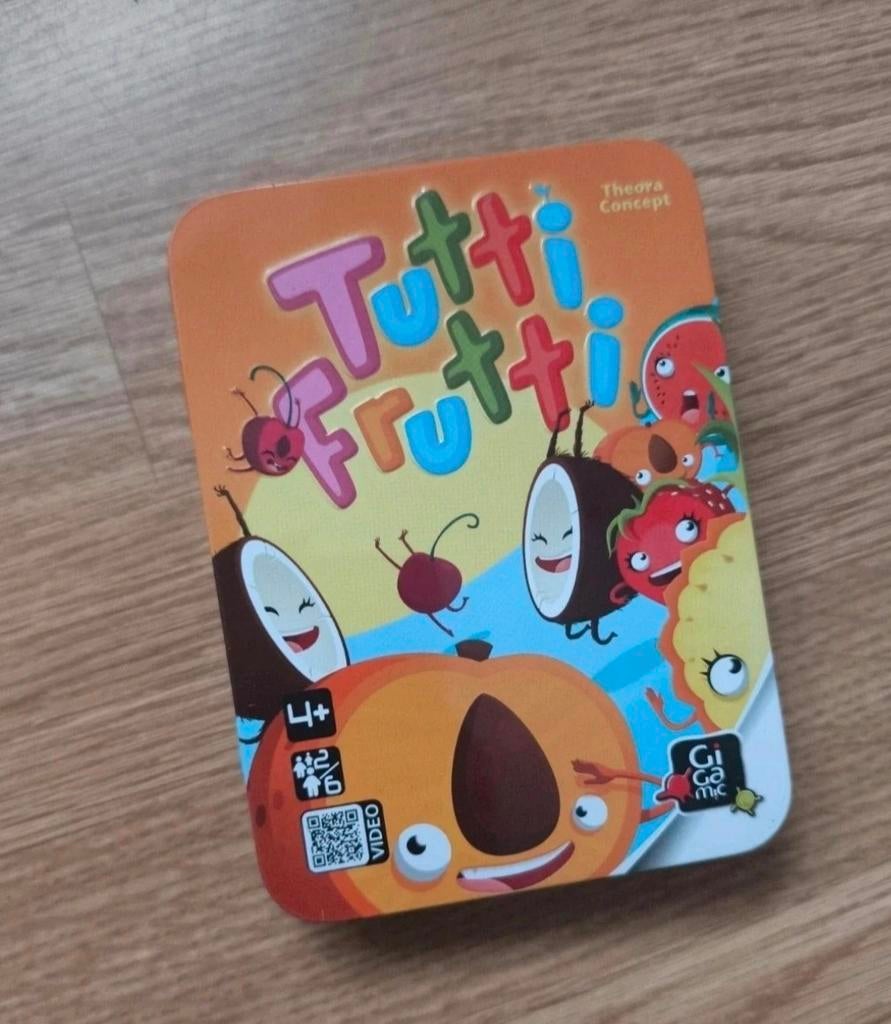 Jeu de société tutti frutti enfant famille gigamic