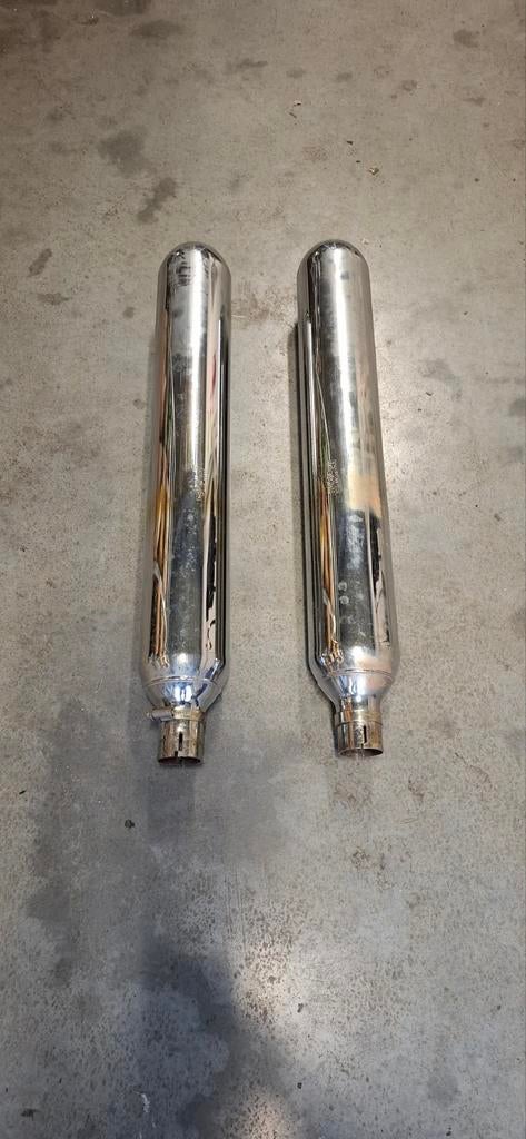 Harley Davidson Roadstrer 2008 uitlaat dempers, Motoren, Ophalen of Verzenden