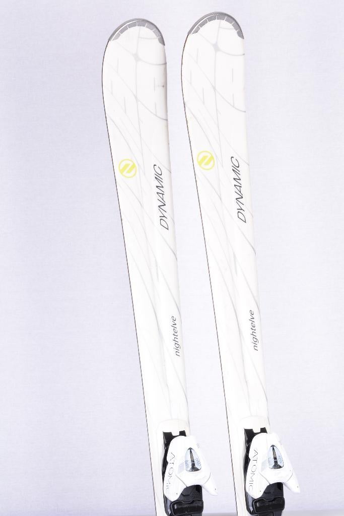 156 dames ski's DYNAMIC NIGHT ELVE white, 140 tot 160 cm, Gebruikt, Ophalen of Verzenden, Carve