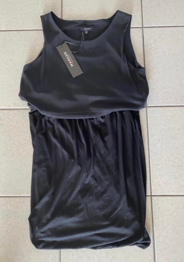 Nieuwe zwarte Morgan-jurk met tag, maat M, Maat 38/40 (M), Zwart, Nieuw, Morgan