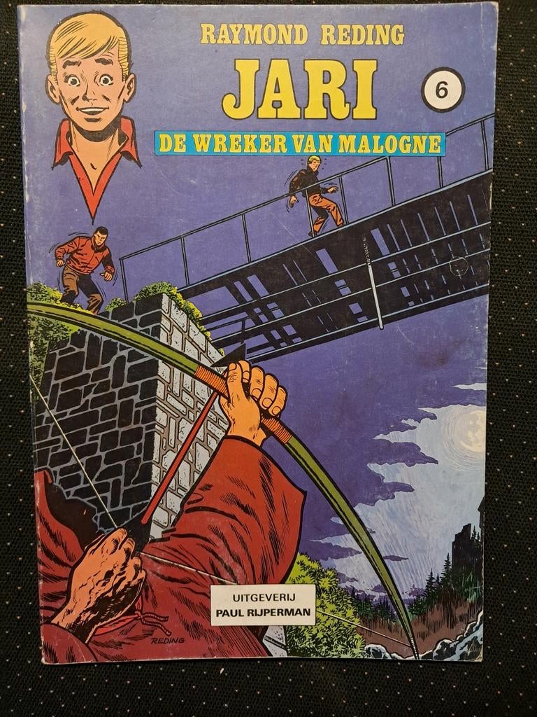 Jari de wreker van malogne nr 6 ryperman, Ophalen of Verzenden, Gelezen