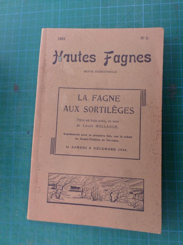 Hautes Fagnes – 1951 n 2 – fascicule XLII, Autres marques, Enlèvement ou Envoi, Comme neuf, Autres types