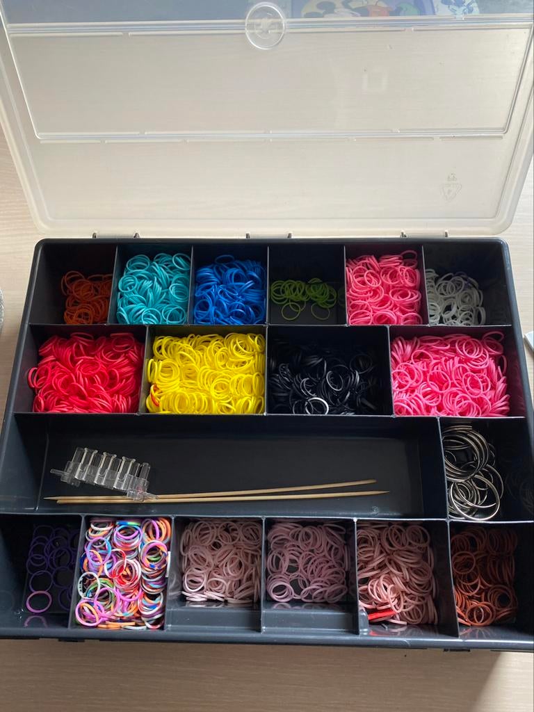 Loombandjes set met handige opbergbox: 28 -36 cm