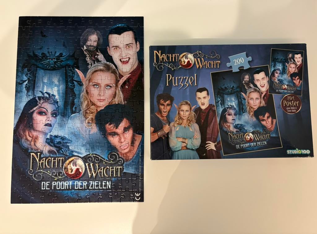 Puzzel nachtwacht 200 stukken, Ophalen of Verzenden, Zo goed als nieuw