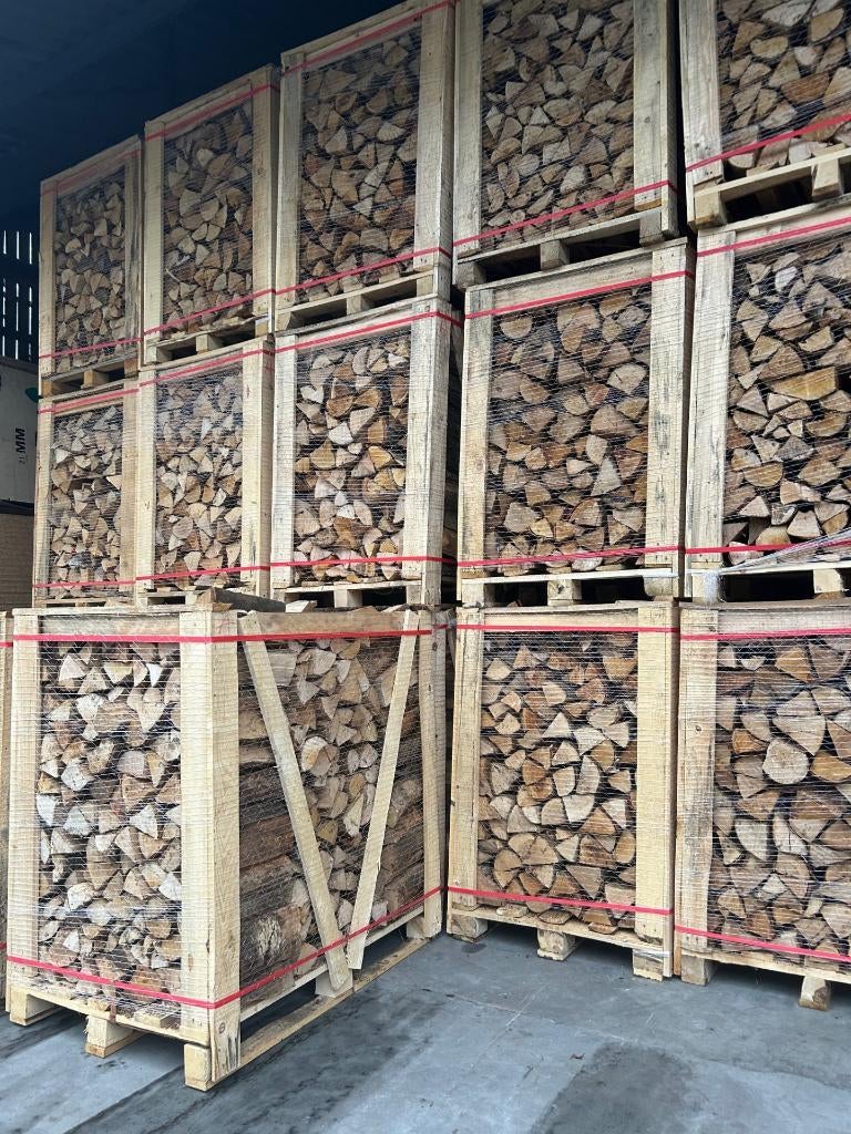 Ovengedroogd brandhout & Plospan pellets!, Enlèvement, Autres essences de bois