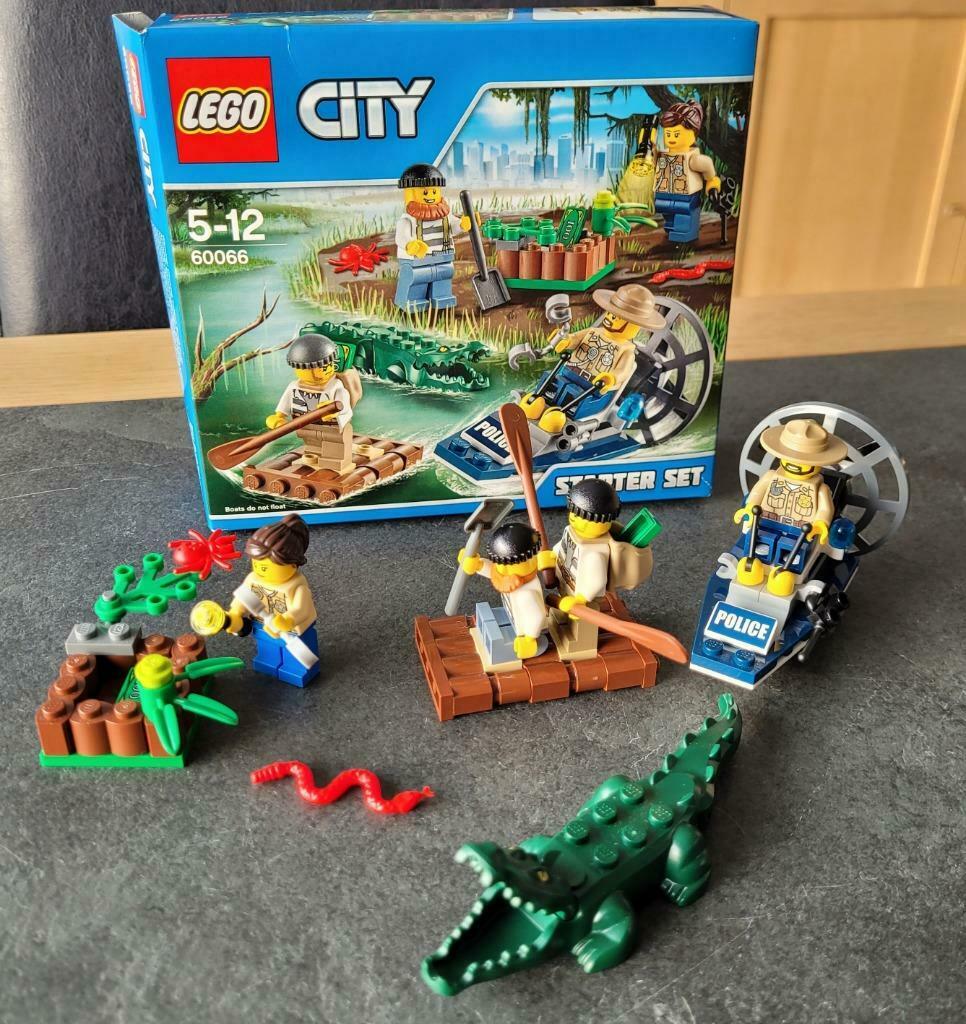 Lego moeraspolitie 60066, Ophalen of Verzenden, Zo goed als nieuw, Complete set, Lego