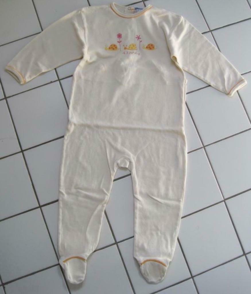 grenouillère / babygros Bout'Chou - T. 23 mois - jaune pâle, Nacht- of Onderkleding, Ophalen of Verzenden, Jongetje, Bout'Chou