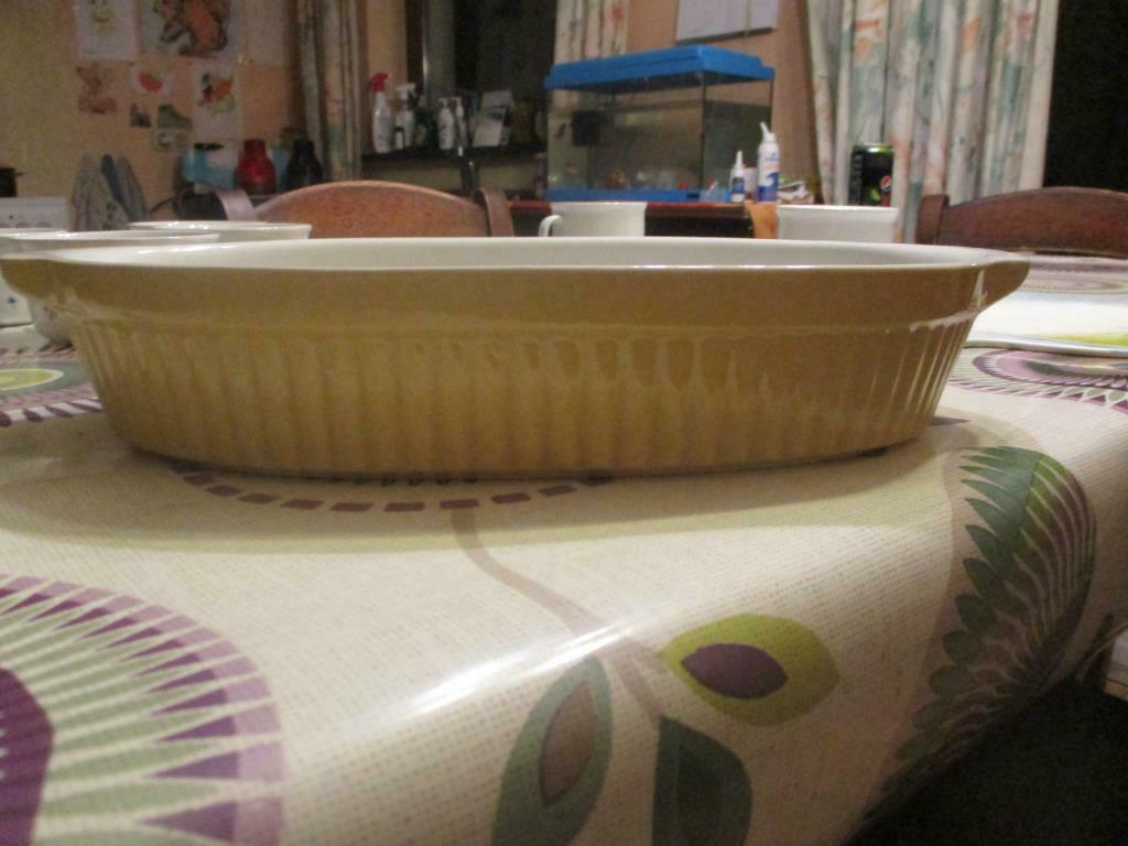 PLAT A GRATIN.  25 CM X 15 CM., Maison & Meubles, Enlèvement ou Envoi, Neuf, Autres styles, Autres types