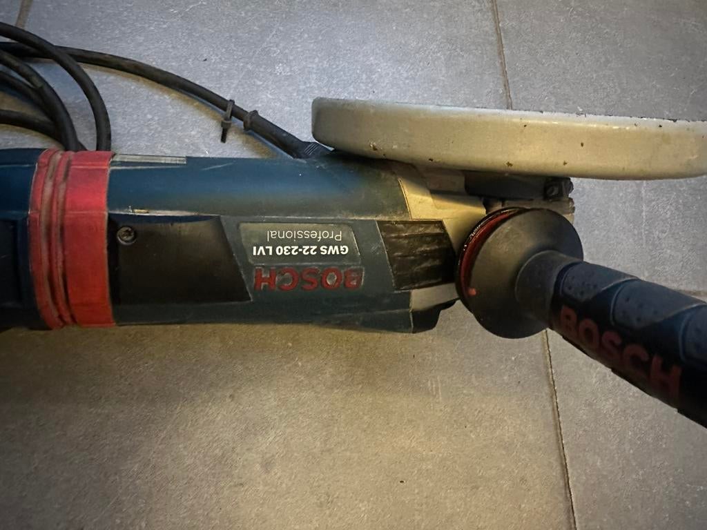 Bosch professional slijpschijf 2200W.  230mm GWS 22-230, Ophalen, Gebruikt