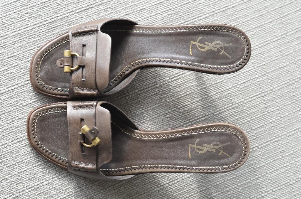 Chaussures Saint Laurent pointure 37.1/2 ou 38, Comme neuf, Sandales et Mûles, Envoi, Saint laurent