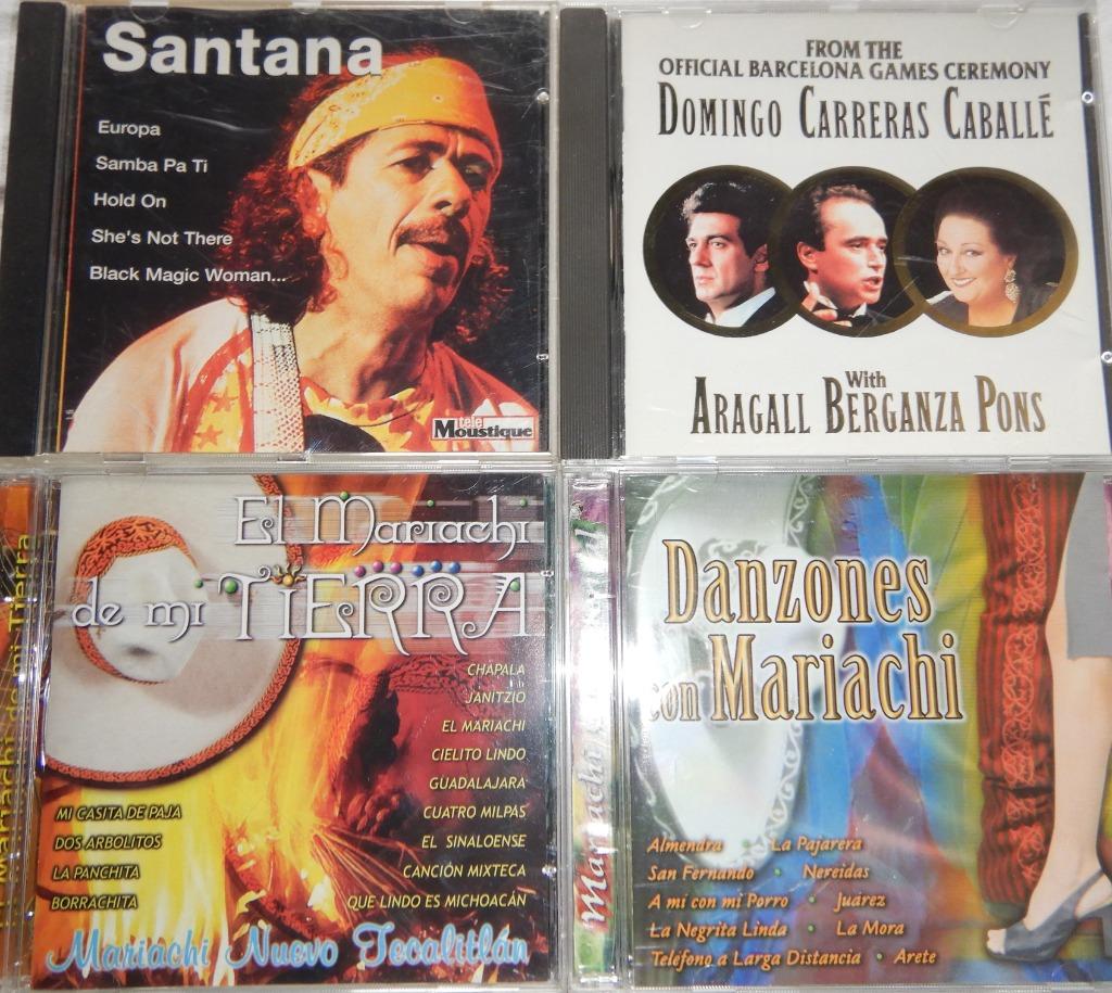 Lot de 4 CD - Musique Hispano-Mexicaine., Enlèvement ou Envoi, Utilisé
