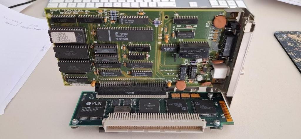 Carte réseau Asanté vintage MacCon+ IIE Apple, Autres modèles, Enlèvement ou Envoi, Inconnu, Utilisé