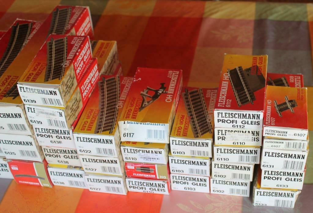 Fleischmann Profi HO Boite rails VIDE, Enlèvement ou Envoi, Utilisé, Rails, Fleischmann