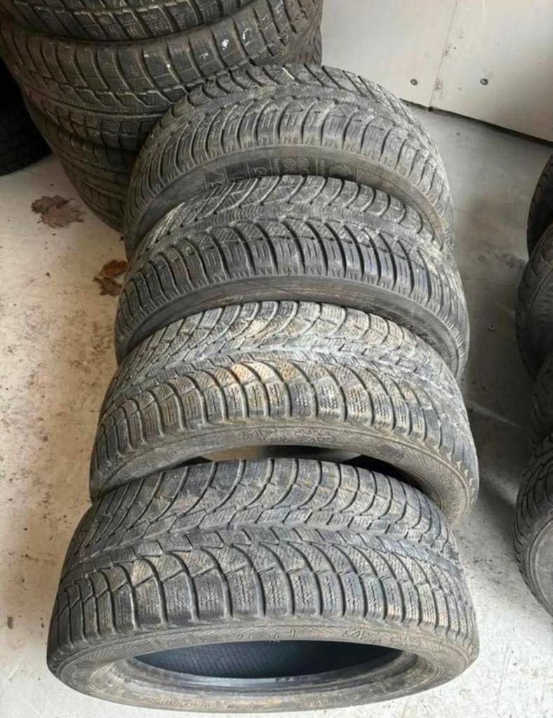 PNEUS NEIGE KLEBER 195/55/15, Ophalen, Gebruikt, 15 inch, Winterbanden