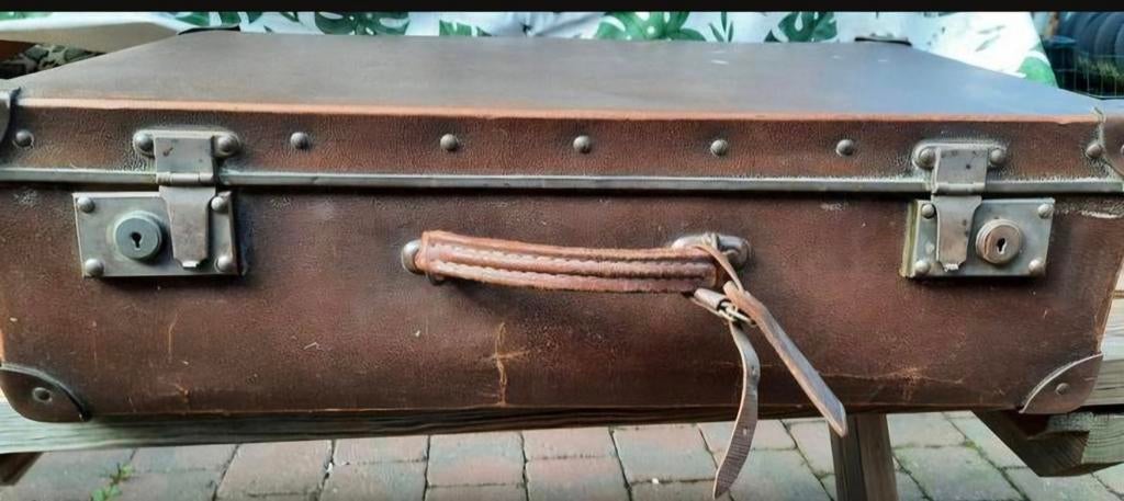 Vintage reiskoffer, Ophalen of Verzenden, Zo goed als nieuw