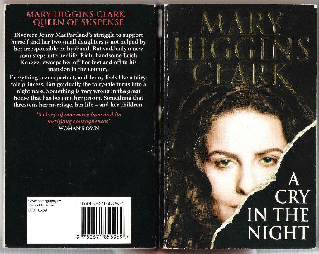 A Cry in the Night by Mary Higgins Clark, Enlèvement ou Envoi, Comme neuf, Fiction