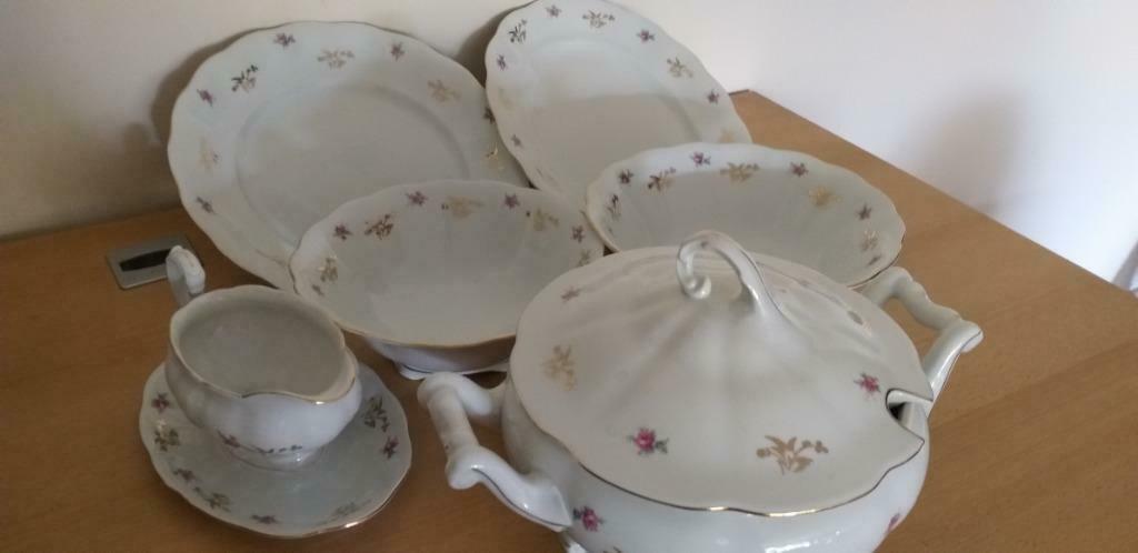 pièces de vaisselle, Enlèvement ou Envoi, Utilisé, Porcelaine, Assiettes(s)