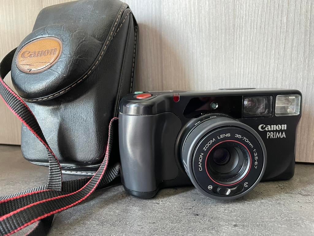Canon prima zoom 35-70, Audio, Tv en Foto, Fotocamera's Analoog, Ophalen of Verzenden, Gebruikt, Compact, Canon