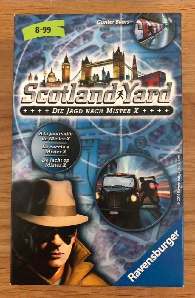 nieuw: gezelschapsspel ScotlandYard De jacht op Mister X, Hobby en Vrije tijd, Ophalen of Verzenden, Nieuw, Ravensburger, Reisspel