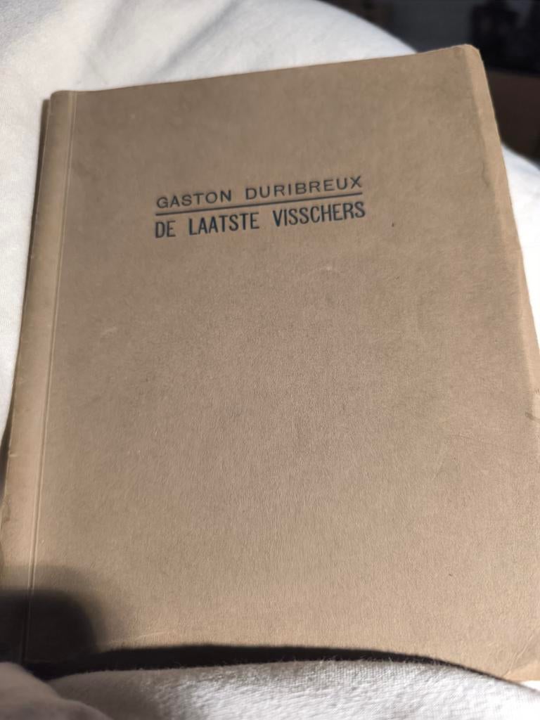 De laatste visschers, Antiek en Kunst, Antiek | Boeken en Manuscripten, Ophalen of Verzenden