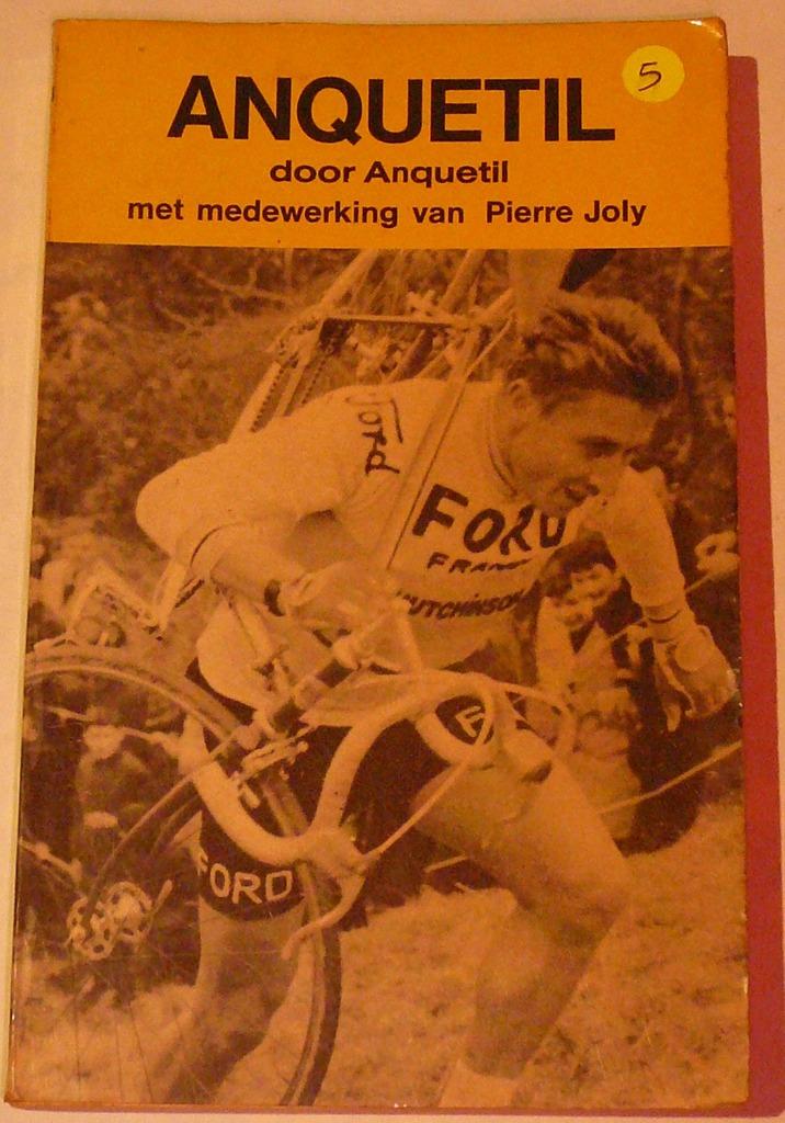 Boekje : Anquetil  (doos 1️⃣6️⃣ ), Ophalen of Verzenden