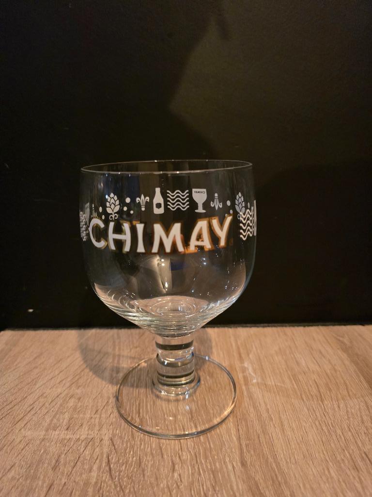 Verre Trappiste Chimay, Collections, Marques de bière, Enlèvement, Neuf, Verre ou Verres, Autres marques