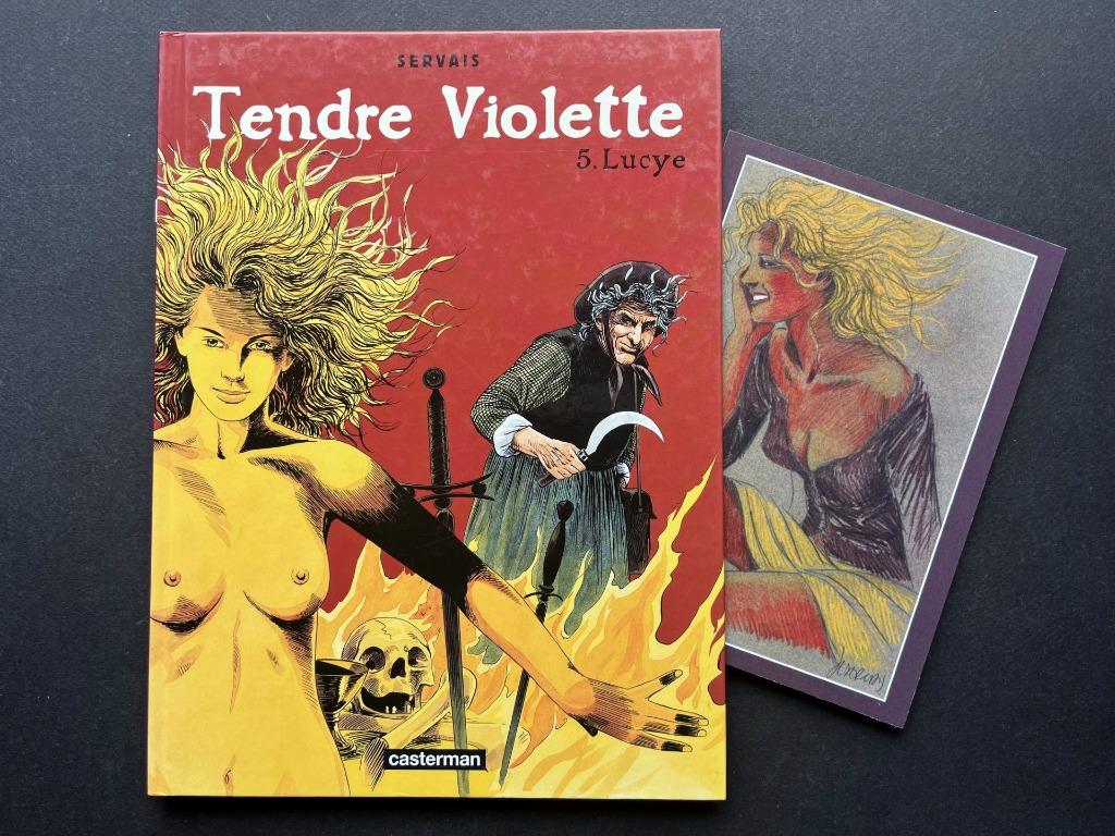 Tendre Violette T5 -Lucye + XL -Servais - EO2003 - Casterman, Livres, Envoi