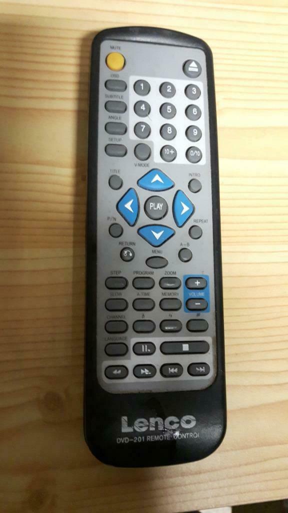 Afstandsbediening LENCO DVD-201, Ophalen of Verzenden, Gebruikt, Dvd-speler, Overige merken