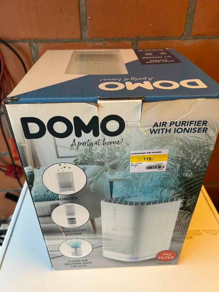 Domo luchtreiniger nieuw ongebruikt in doos, Elektronische apparatuur, Ophalen of Verzenden, Nieuw, Luchtreiniger