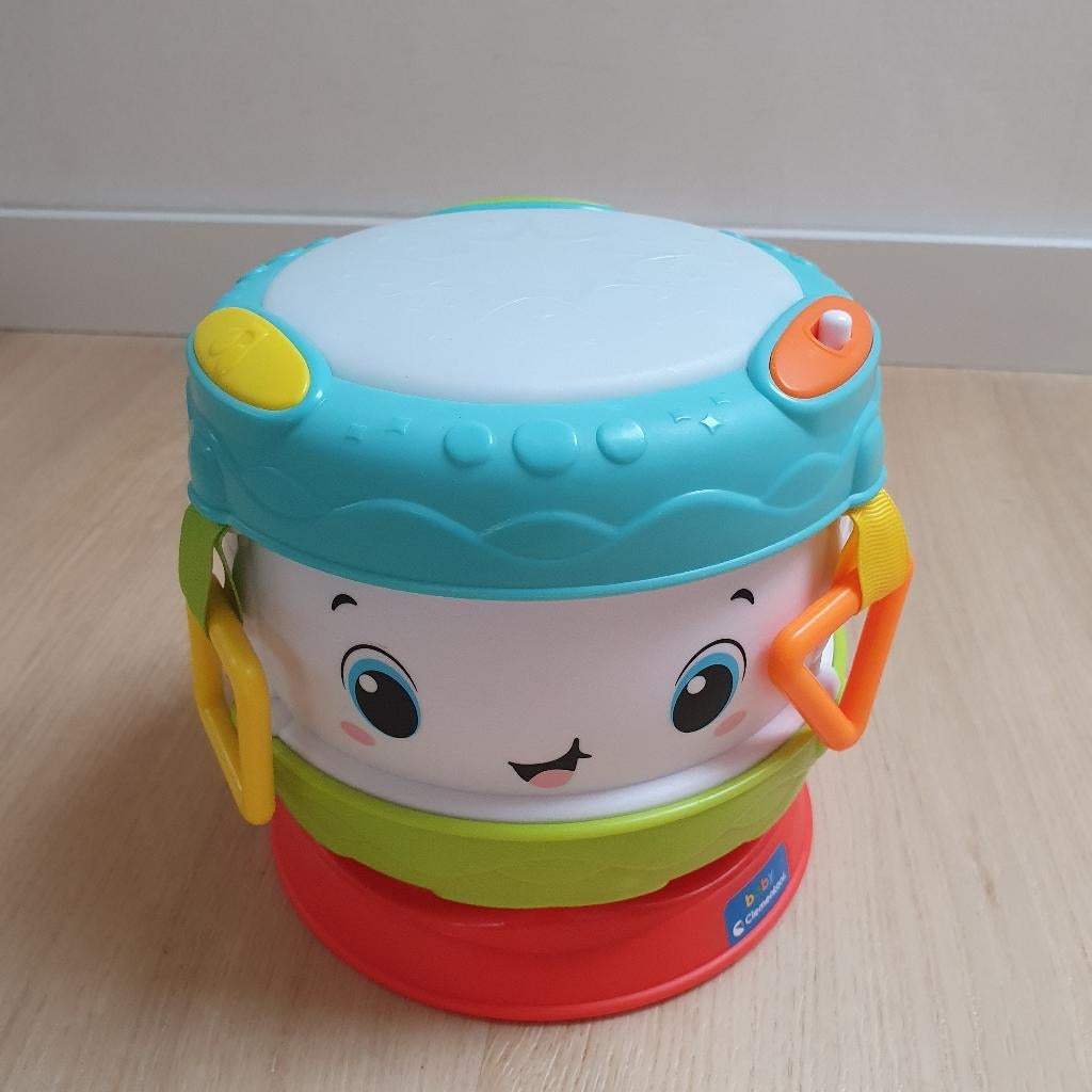 ACTIVITEITENTROMMEL BABY CLEMENTONI, Ophalen, Zo goed als nieuw, Overige typen, Met licht