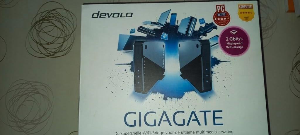 WIFI bridge GIGAGATE Koopje !!!!!, Computers en Software, Ophalen of Verzenden, Nieuw, Devolo