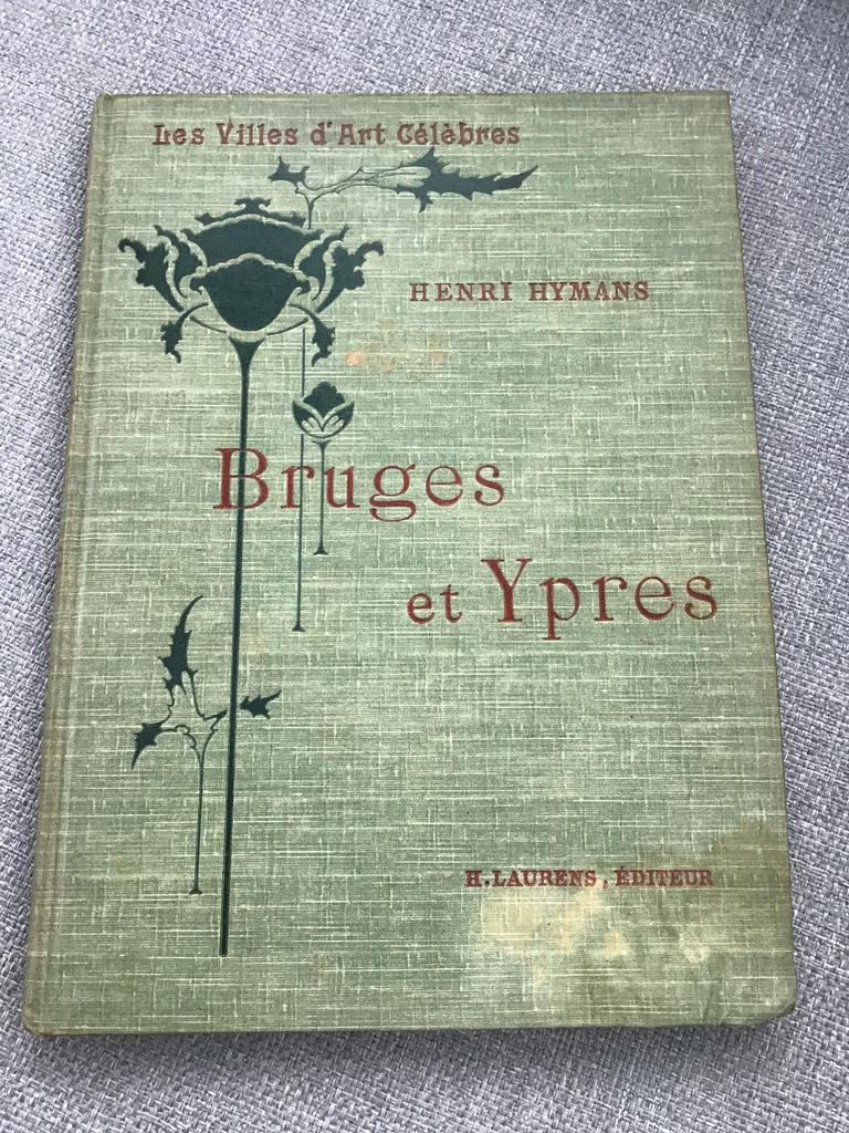 Bruges et Ypres / Henri Hymans / 1901, Antiquités & Art, Enlèvement ou Envoi
