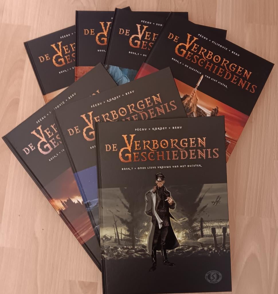 De verborgen geschiedenis 1-7, Boeken, Stripverhalen, Ophalen of Verzenden, Nieuw