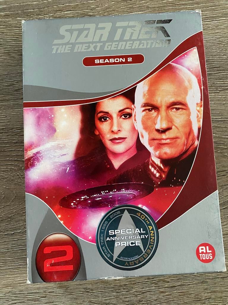 Dvd box Star Trek The Next Generation season 2, Ophalen of Verzenden, Zo goed als nieuw