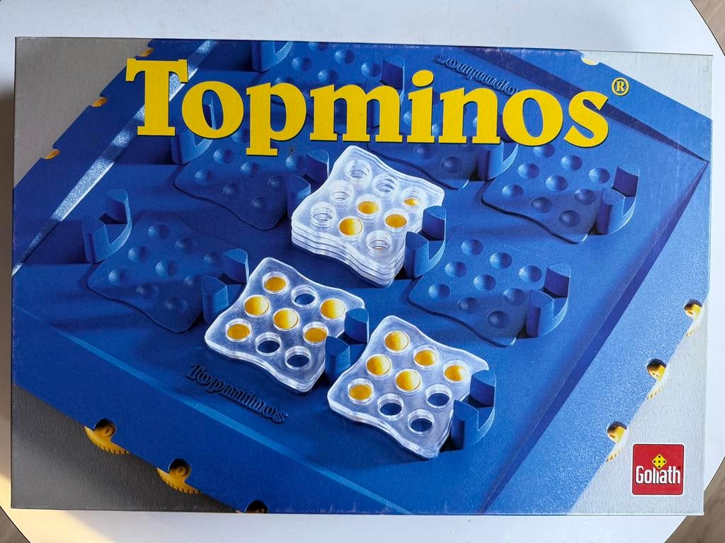 NIEUW Topminos spel (Goliath), Hobby & Loisirs créatifs, Jeux de société | Autre, Enlèvement, Comme neuf