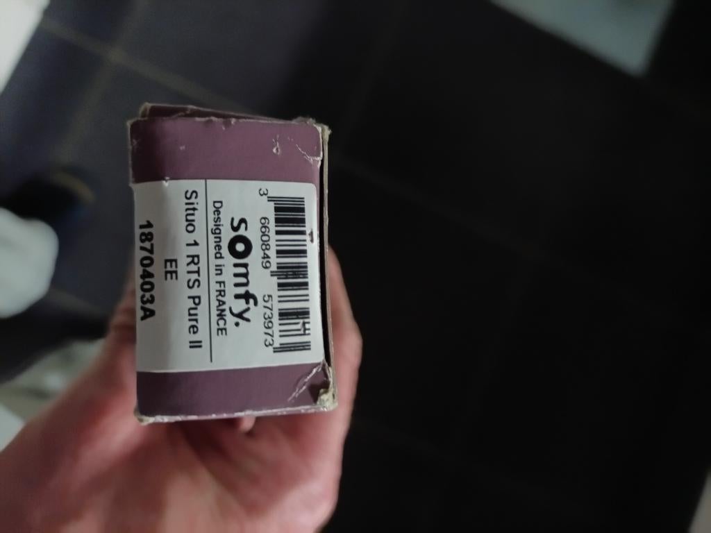Moteur tubulaire somfy, Neuf, Autres couleurs, Moins de 100 cm, Enlèvement