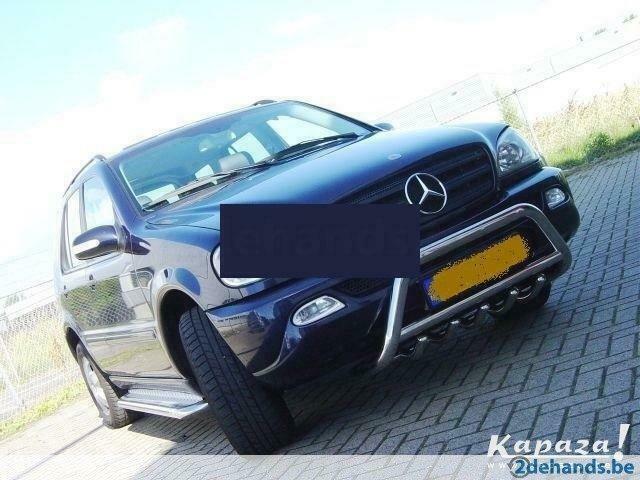 Mercedes ML W163 pushbar met carterbeschermer NIEUW !!!, Auto diversen, Auto-accessoires, Nieuw, Ophalen of Verzenden