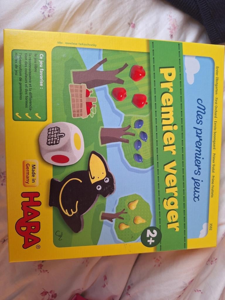 Haba eerste boomgaardspel, Kinderen en Baby's, Speelgoed | Educatief en Creatief, Ophalen of Verzenden, Zo goed als nieuw