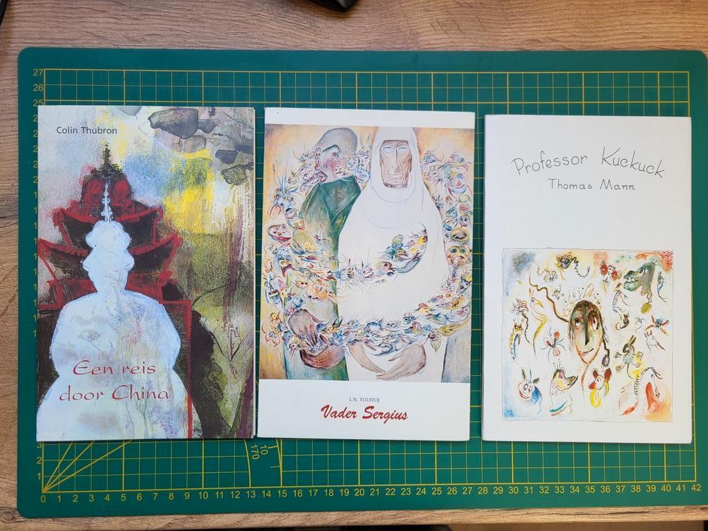 Thomas Mann - Leo Tolstoj - Colin Thubron - uitg. Sanderus, Ophalen of Verzenden, Zo goed als nieuw