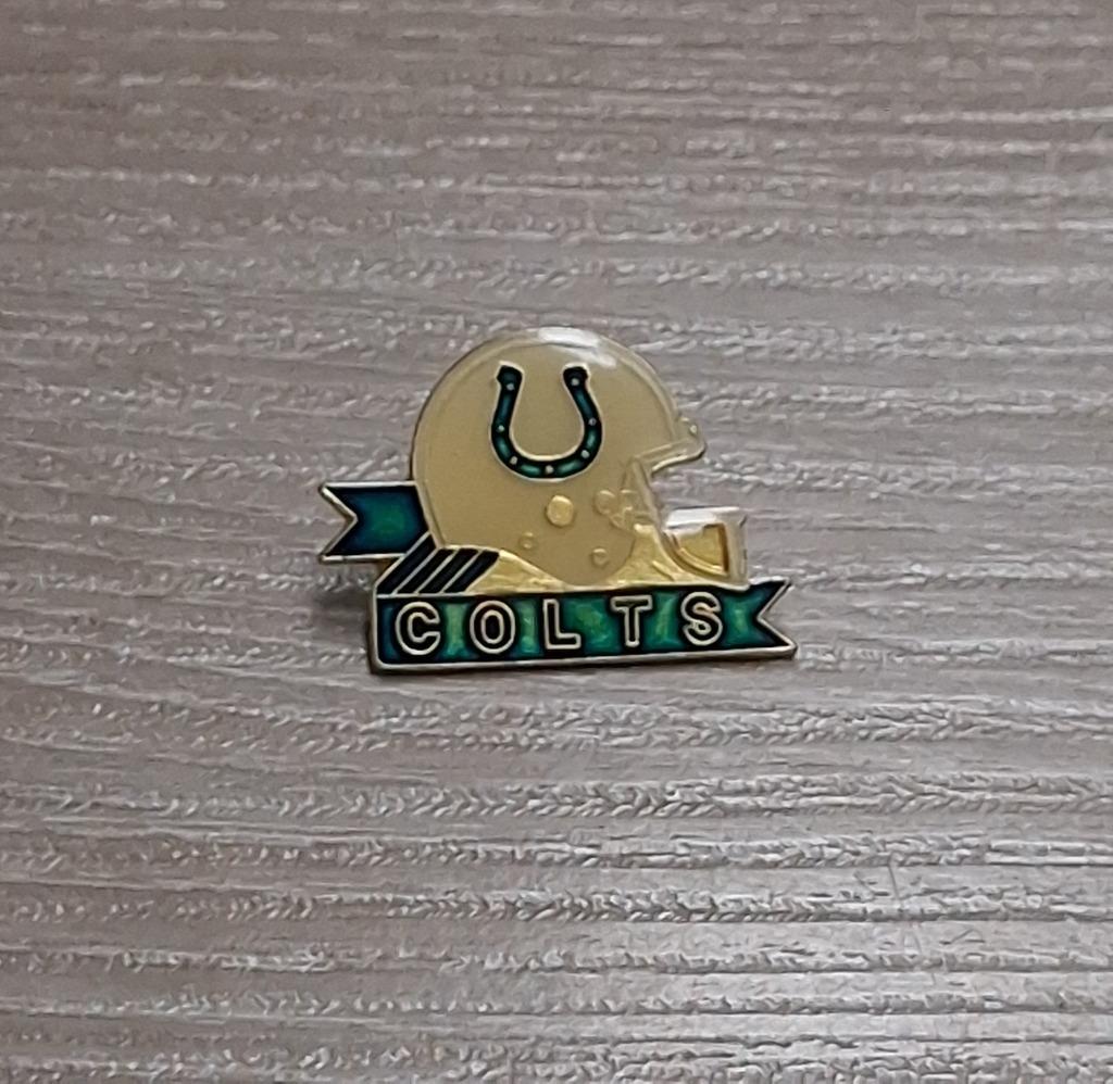 PIN - INDIANAPOLIS COLTS - RUGBY - AMERICAN FOOTBALL - NFL, Verzamelen, Verzenden, Gebruikt, Sport, Speldje of Pin