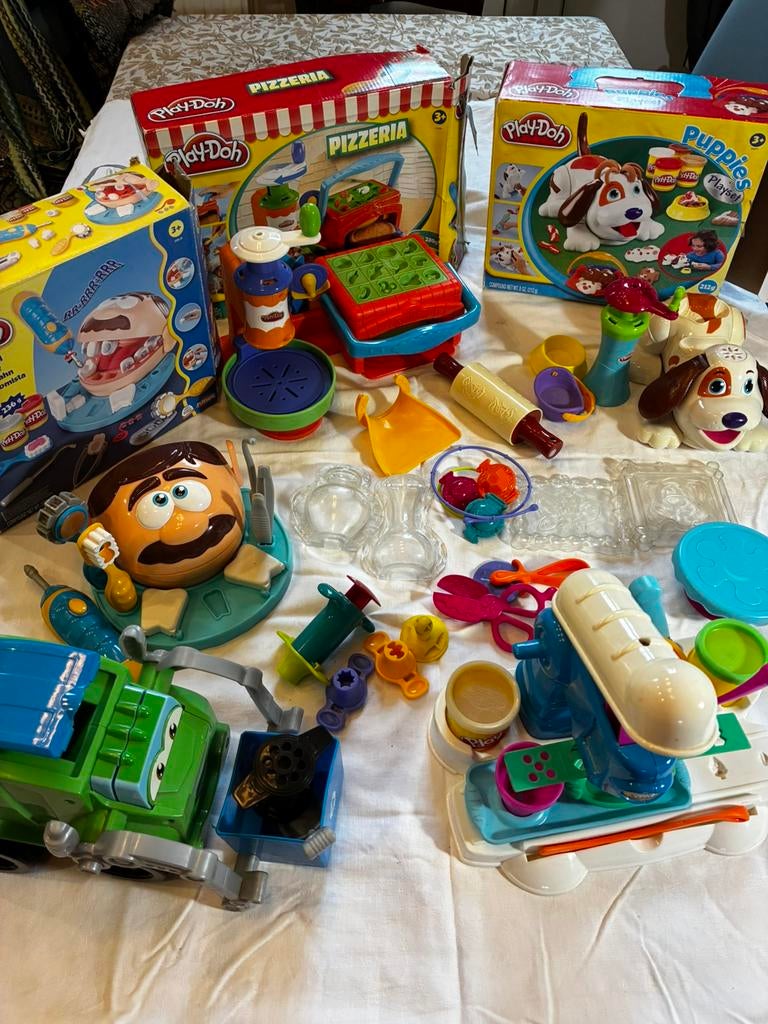 Lot Play Doh, Ophalen, Gebruikt, Rekenen