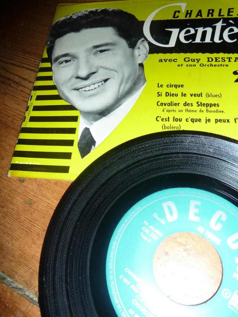 CHARLES GENTES EP le cirque si dieu le veut 1958, Verzenden