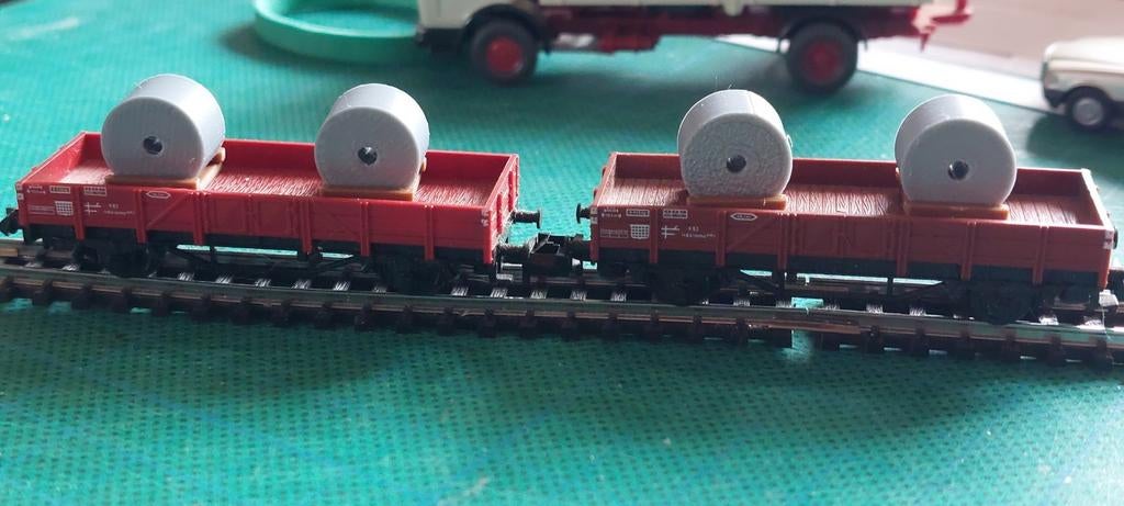BOBINES D'ACIER NLK 0227 COMME CARGAISON OU DÉCOR 1/160, Neuf, Autres marques, Autres types, Courant continu ou Courant alternatif